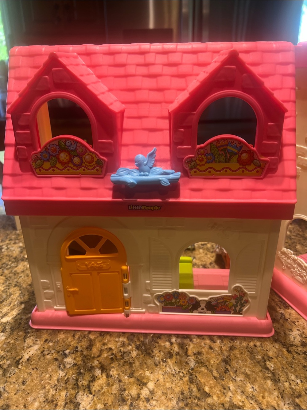 Fisher Price Vintage Pink Playhouse